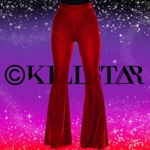 **SOLD** Moondance Velvet Bell Bottoms [R]